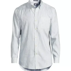 Men's No Iron Supima Cotton Pinpoint Buttondown Collar Dress Shirt