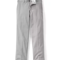 Men's No Iron Traditional Fit Plain Front Chino Pant