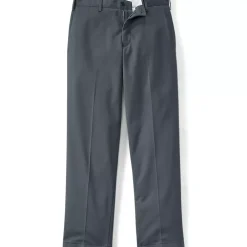 Men's No Iron Traditional Fit Plain Front Chino Pant