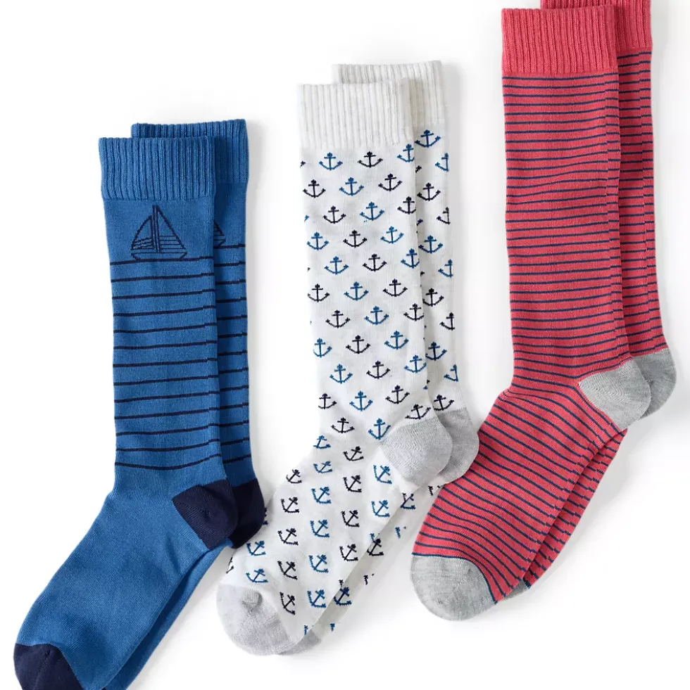 Men's Novelty Dress Socks 3 Pack