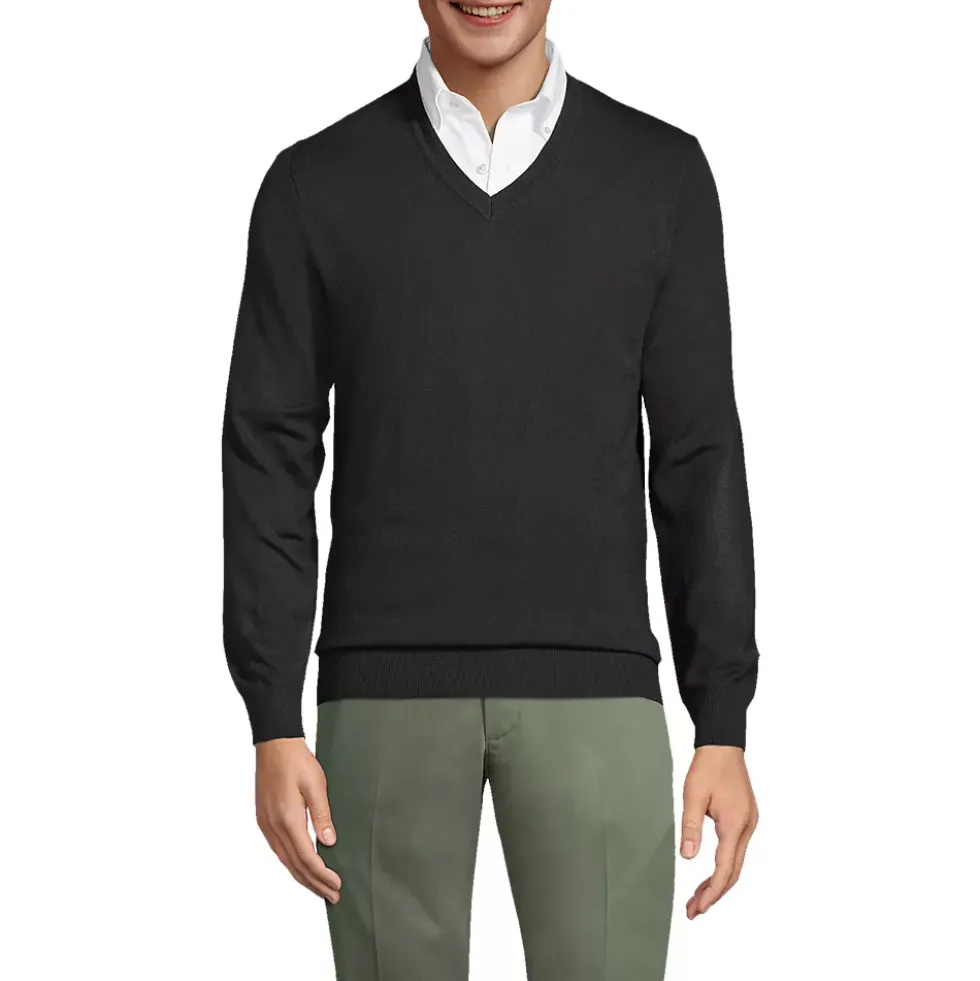 Men's Performance V-neck Sweater