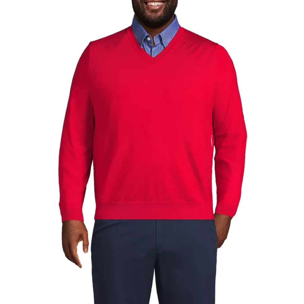 Men's Performance V-neck Sweater