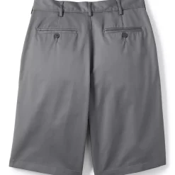 Men's 11" Plain Front Blend Chino Shorts