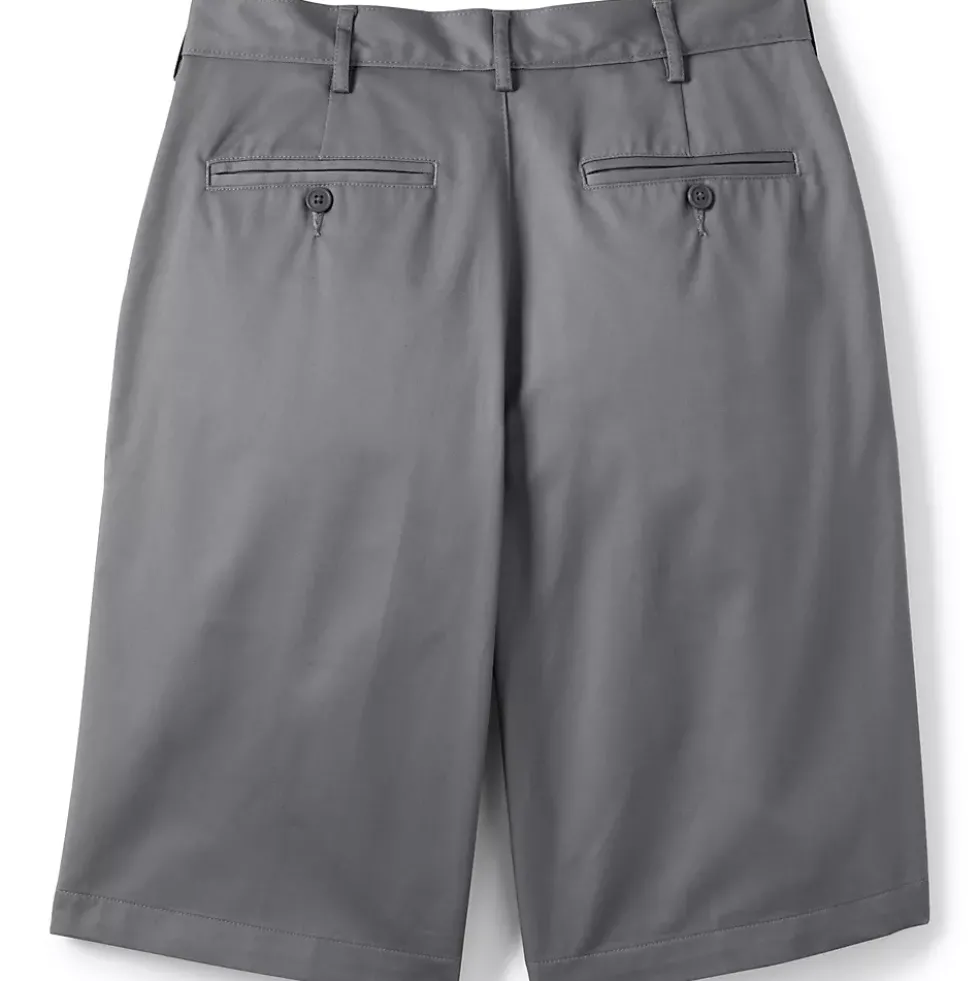 Men's 11" Plain Front Blend Chino Shorts