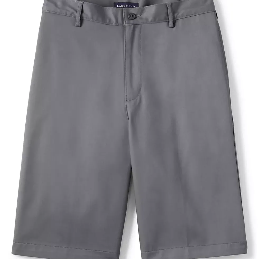 Men's 11" Plain Front Blend Chino Shorts
