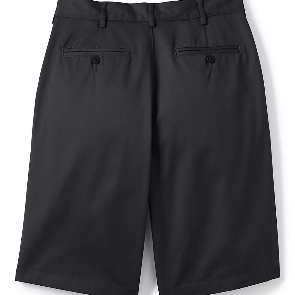 Men's 11" Plain Front Blend Chino Shorts