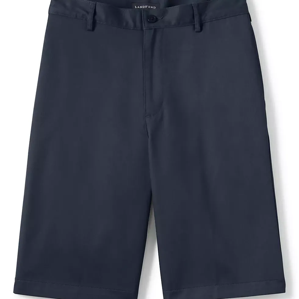 Men's 11" Plain Front Blend Chino Shorts