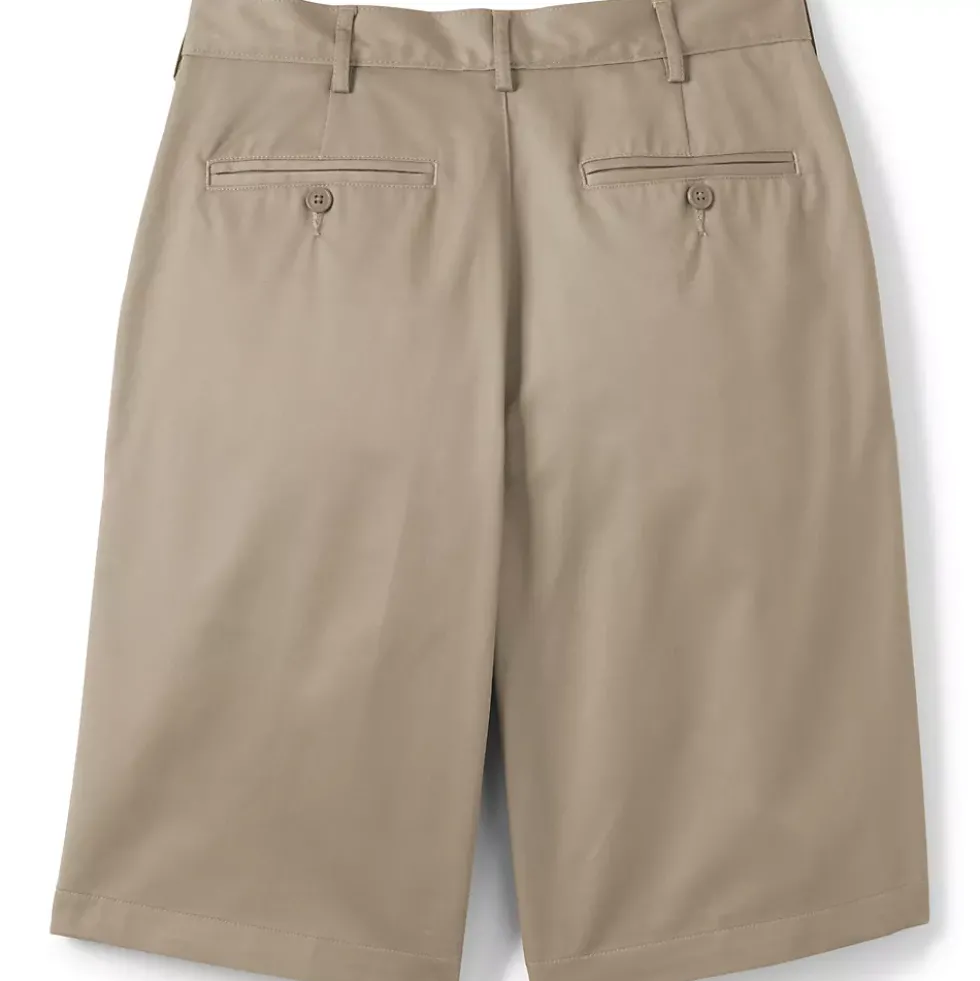 Men's 11" Plain Front Blend Chino Shorts