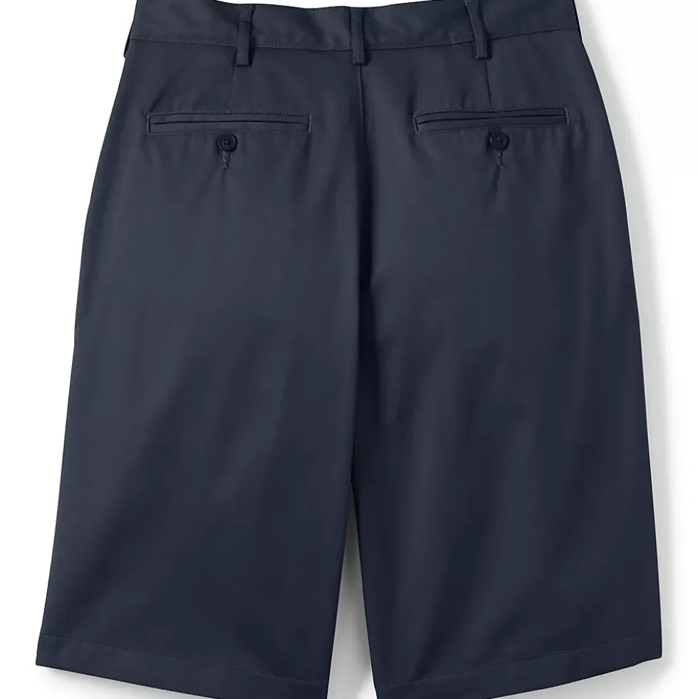 Men's 11" Plain Front Blend Chino Shorts