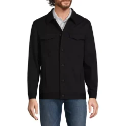 Men's Ponte Shirt Jacket