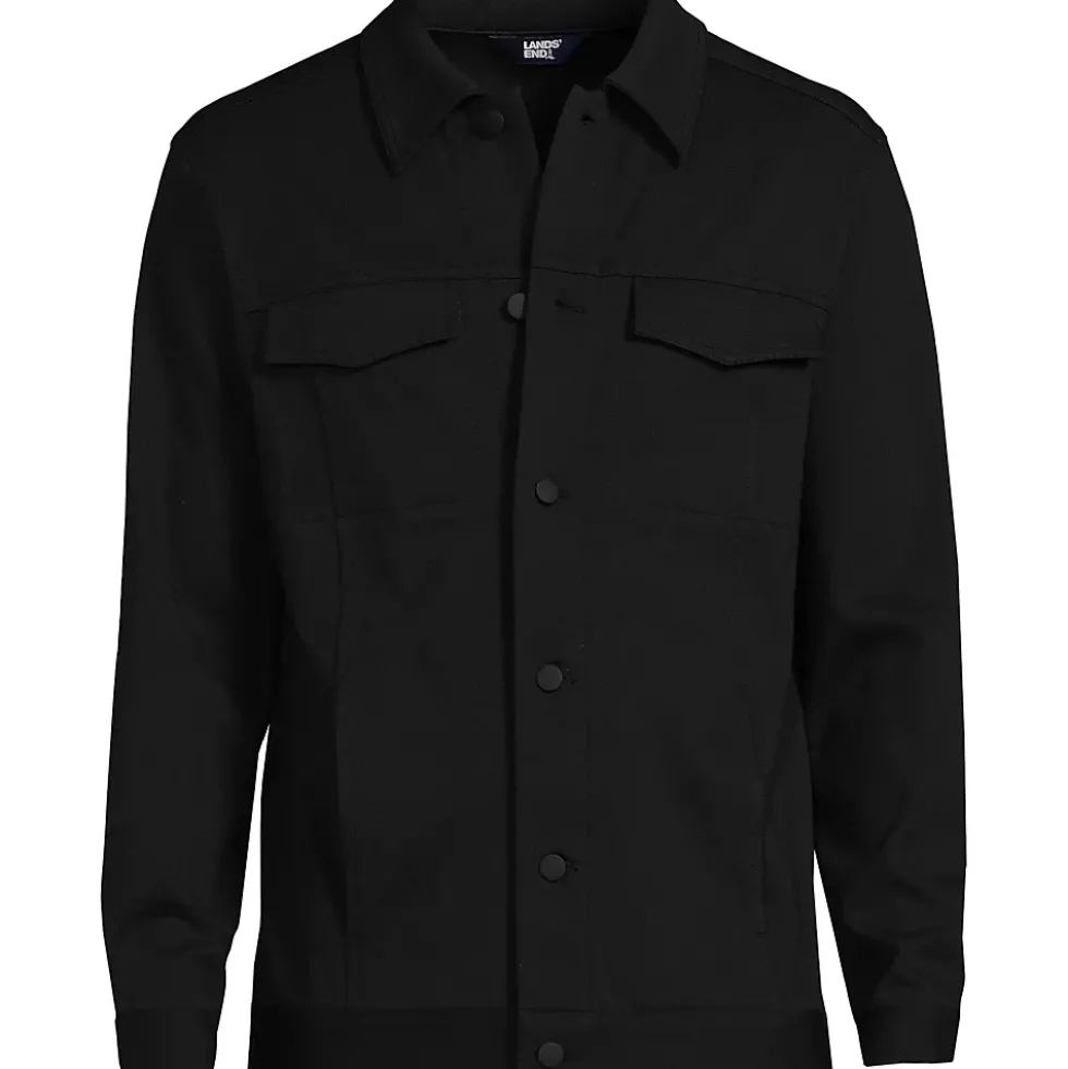 Men's Ponte Shirt Jacket