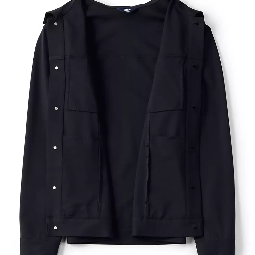 Men's Ponte Shirt Jacket