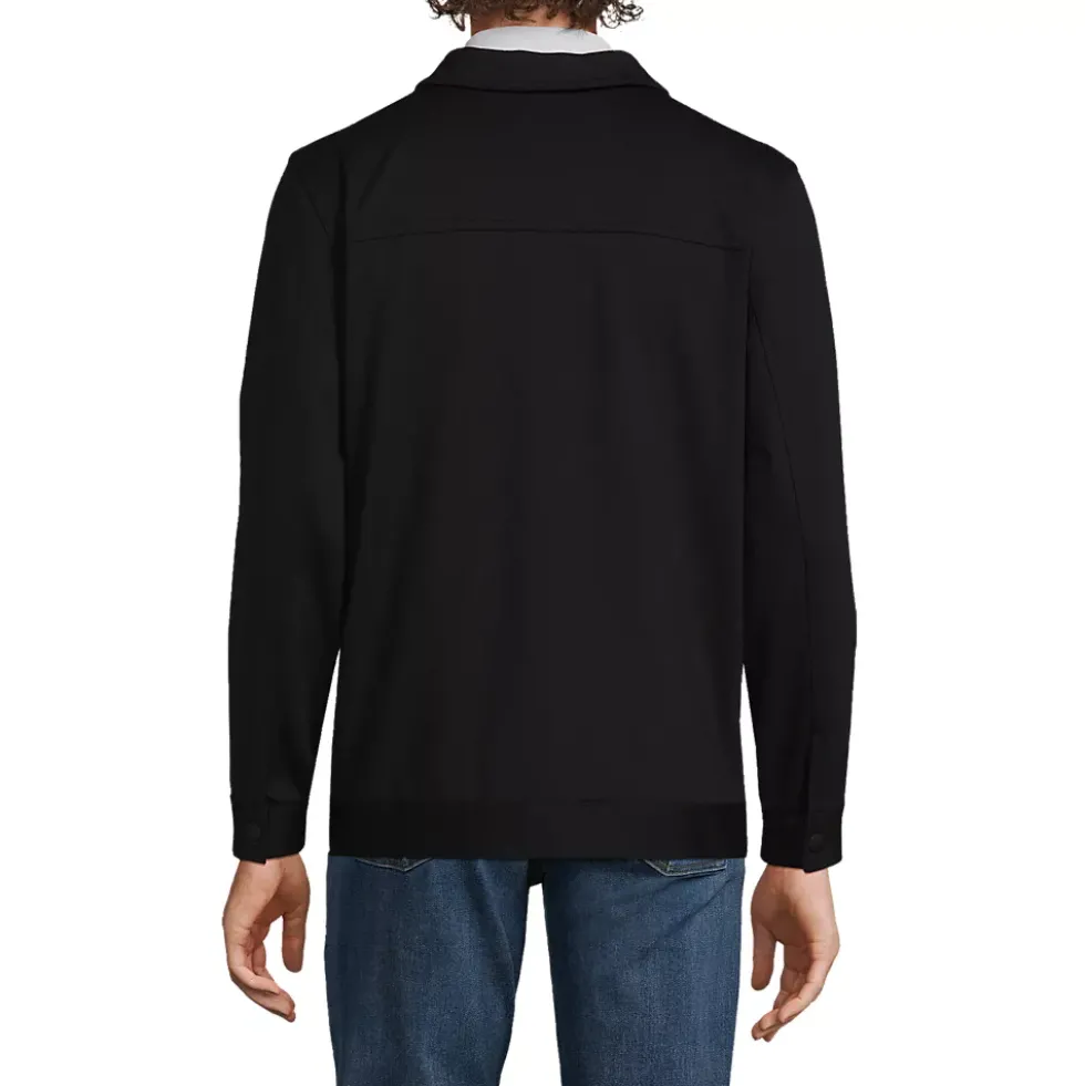 Men's Ponte Shirt Jacket