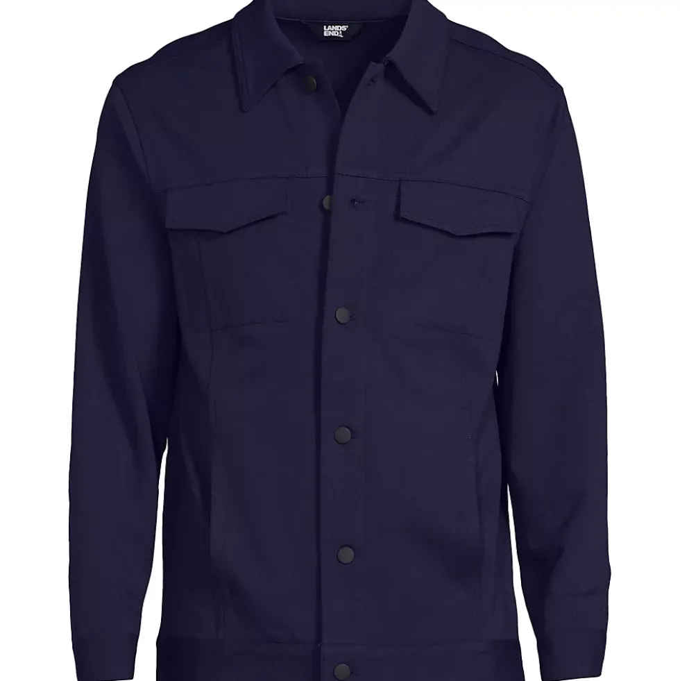 Men's Ponte Shirt Jacket