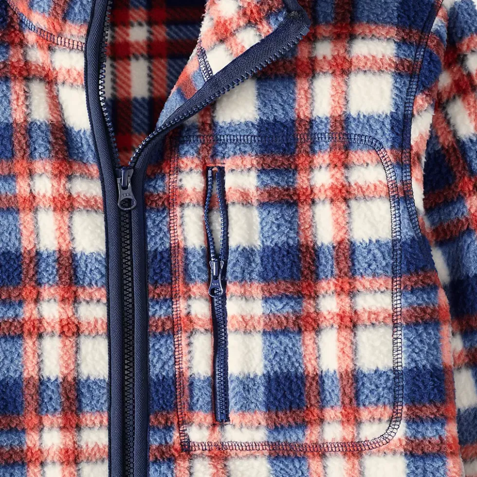 Men's Print Full Zip Sherpa Fleece Jacket