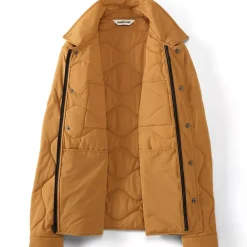 Men's Quilted Insulated Shirt Jacket