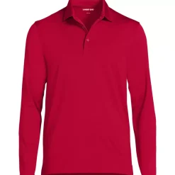 Men's Rapid Dry Long Sleeve Modern Fit Polo