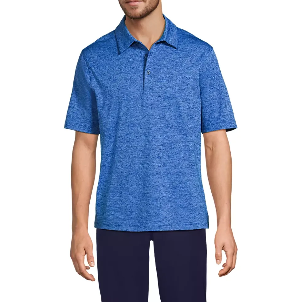 Men's Rapid Dry Space Dye Polo Shirt