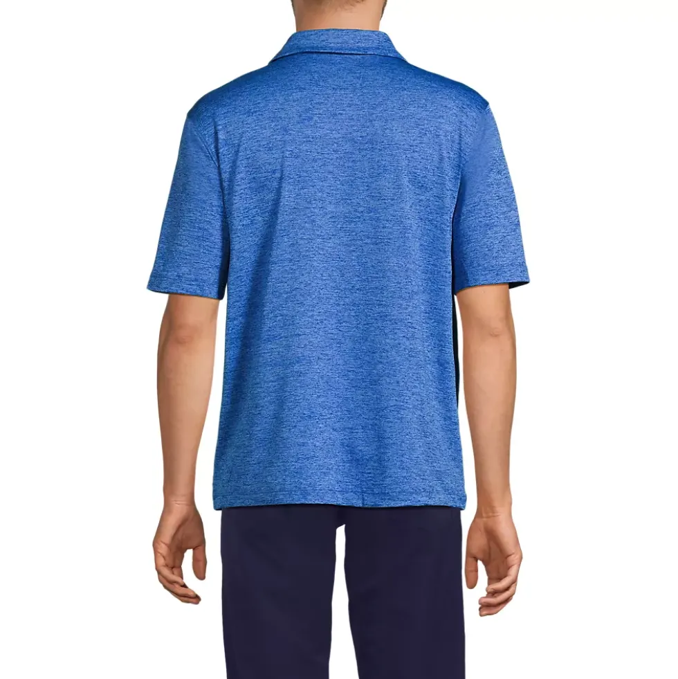 Men's Rapid Dry Space Dye Polo Shirt