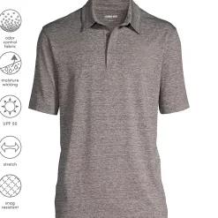 Men's Rapid Dry Space Dye Polo Shirt