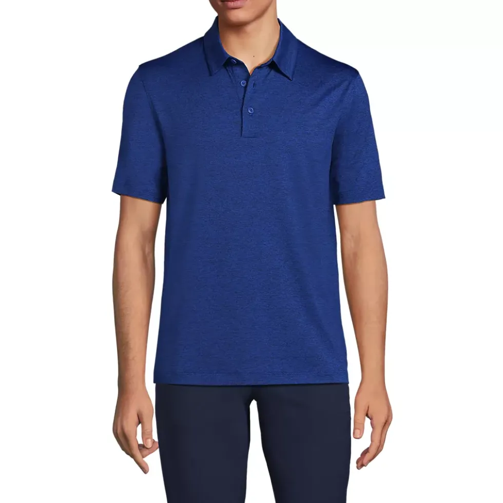 Men's Rapid Dry Space Dye Polo Shirt