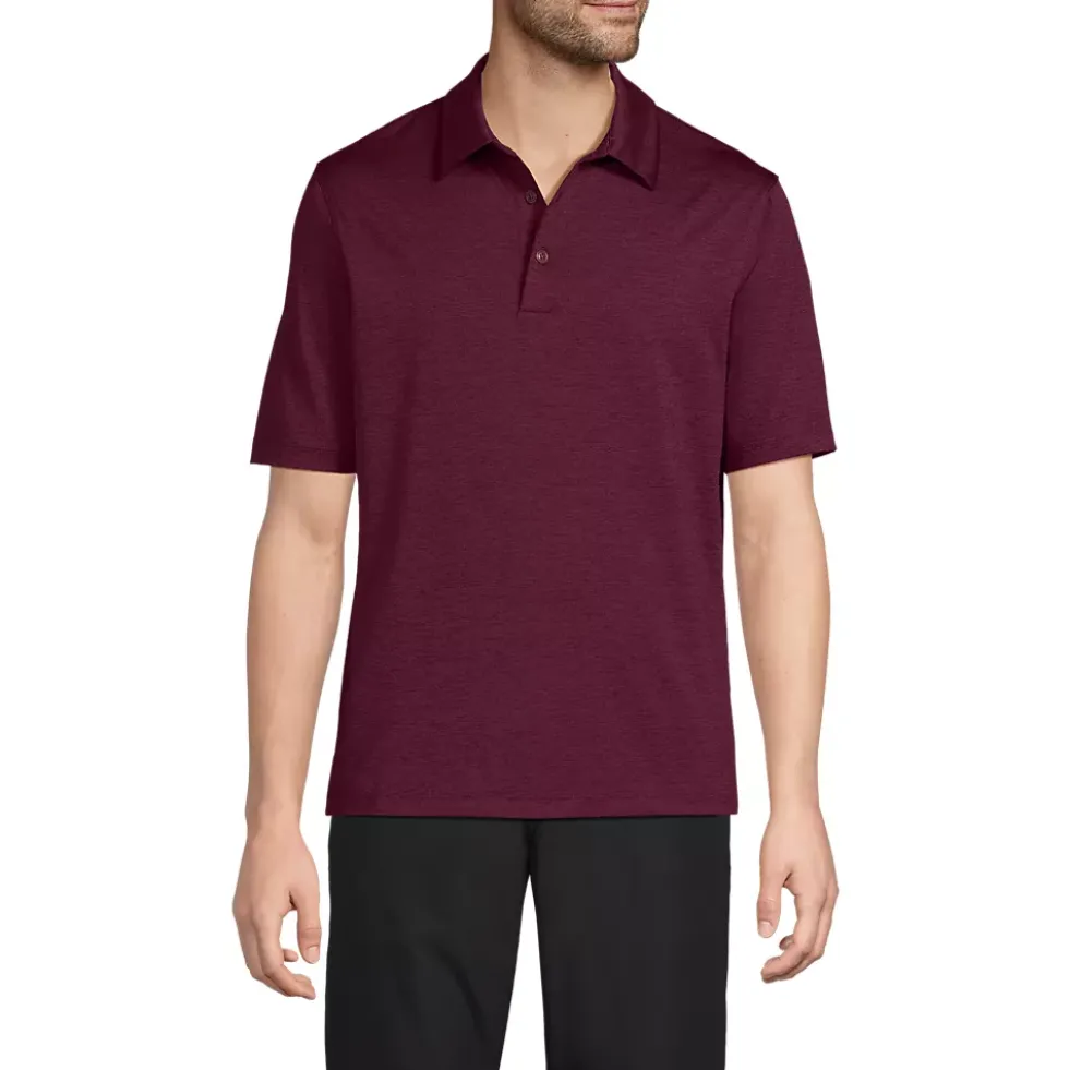 Men's Rapid Dry Space Dye Polo Shirt