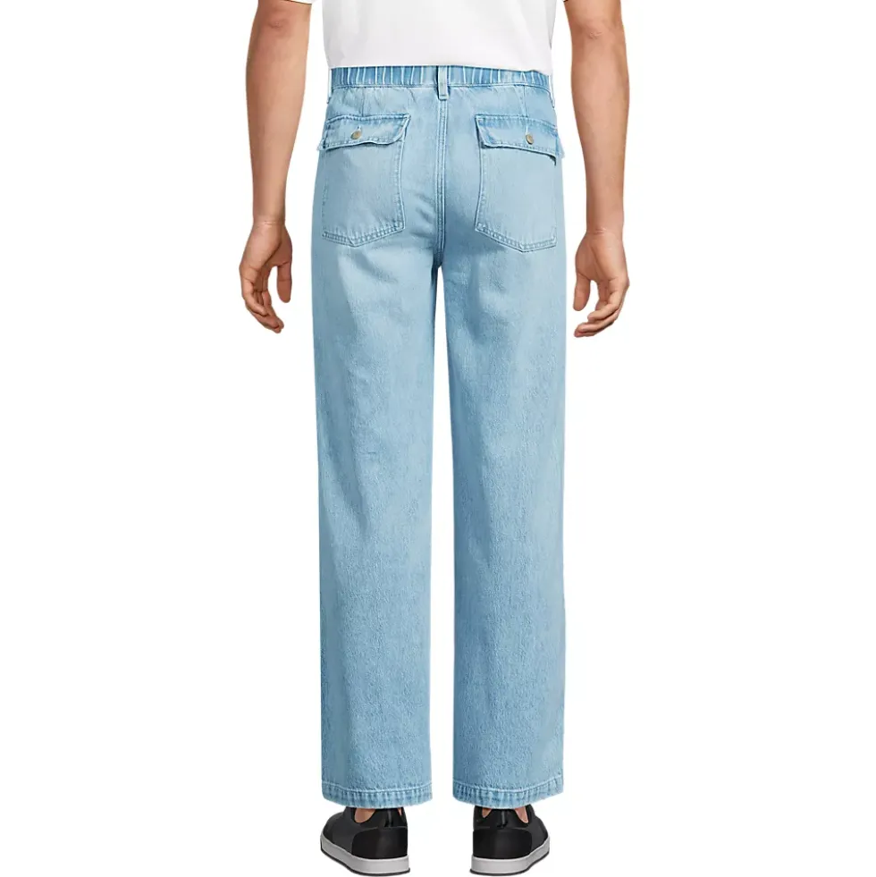 Men's Relaxed Denim Utility Pant