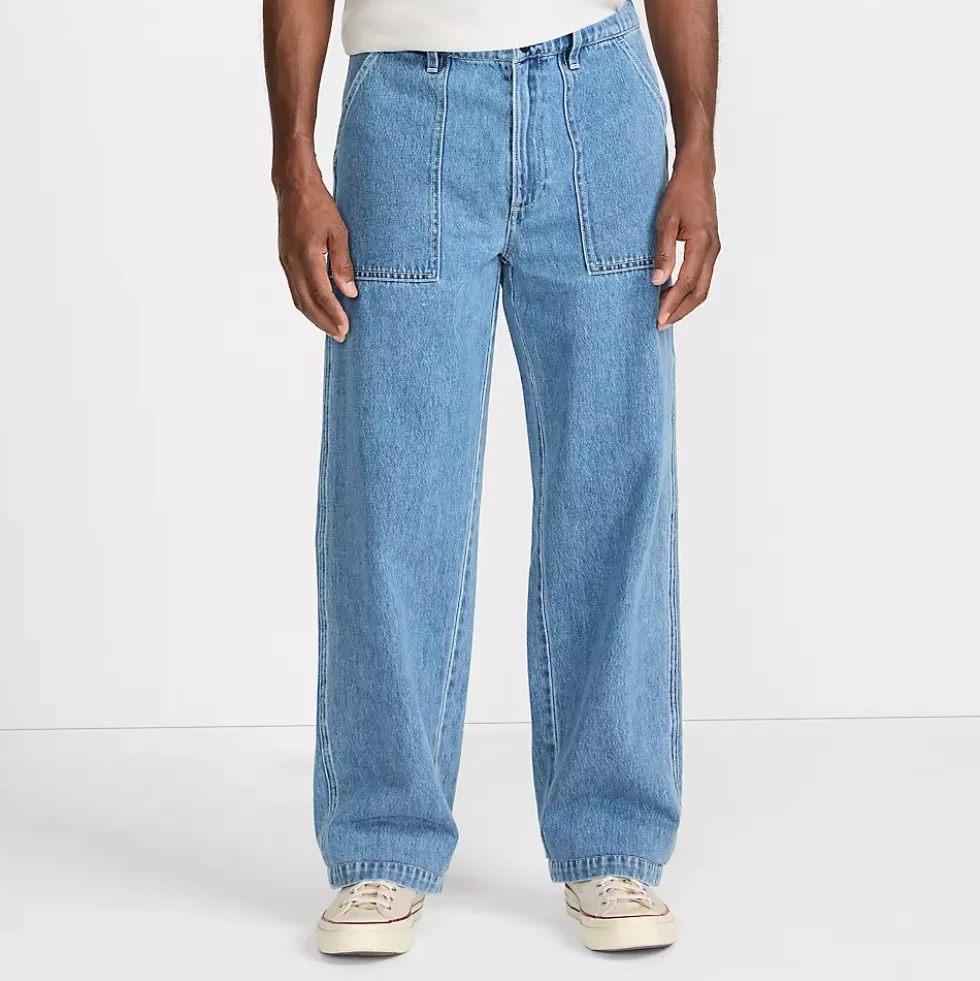 Men's Relaxed Denim Utility Pant
