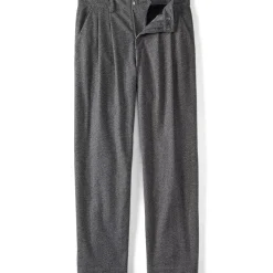 Men's Relaxed Fit Pleated Dress Pants