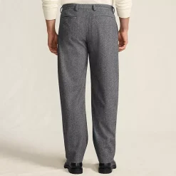 Men's Relaxed Fit Pleated Dress Pants
