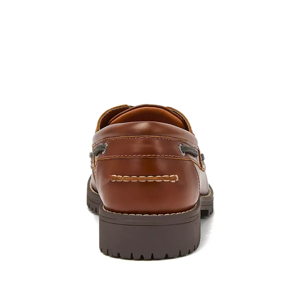 Men's Seaport Leather Lace Up Boat Shoes