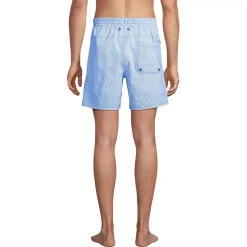 Mens 7" Seersucker Volley with Hydroliner Swim Trunk