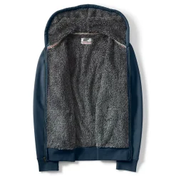Men's Serious Sweats Full Zip Sherpa Fleece Hoodie