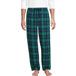 Men's Sherpa Fleece Lined Flannel Pajama Pants