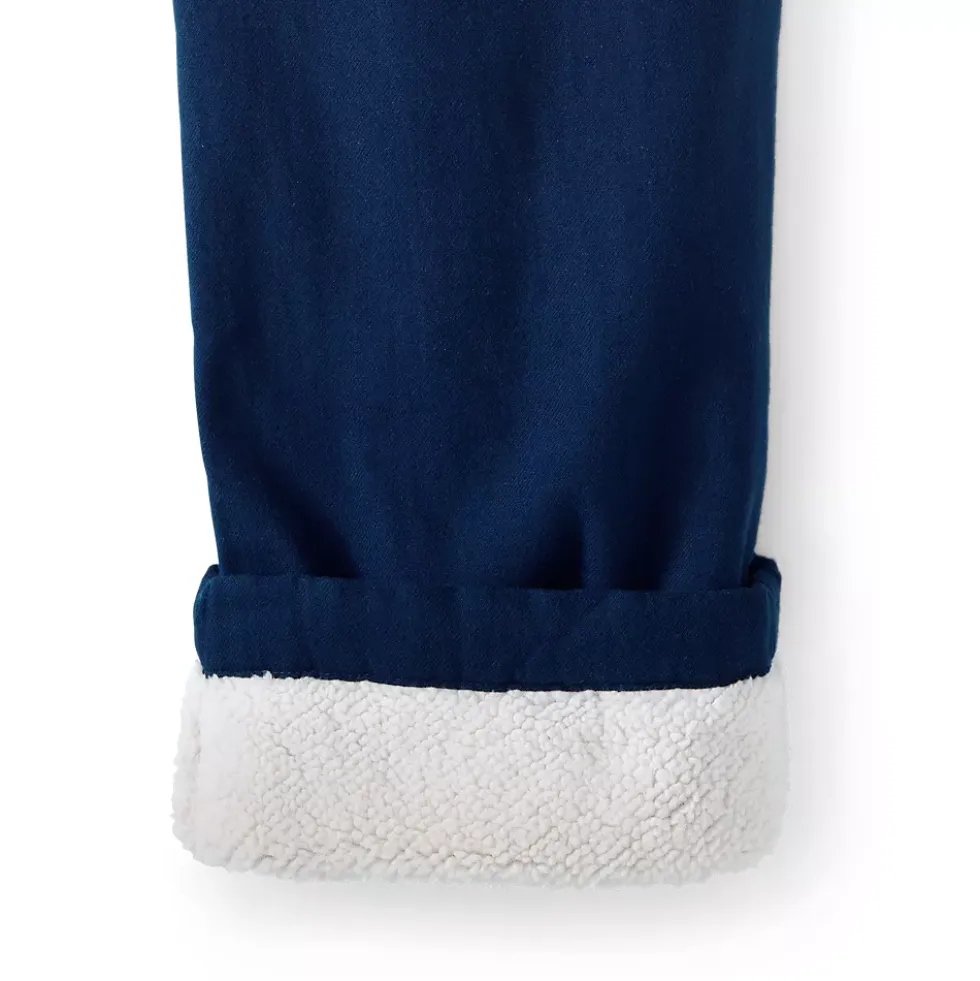 Men's Sherpa Fleece Lined Flannel Pajama Pants