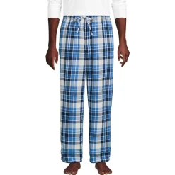 Men's Sherpa Fleece Lined Flannel Pajama Pants