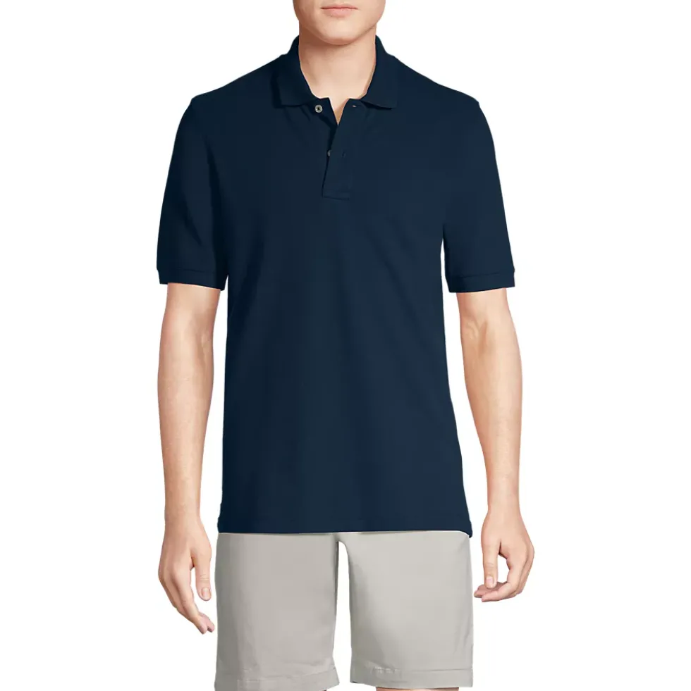 Men's Short Sleeve Comfort-First Mesh Pique Polo Shirt