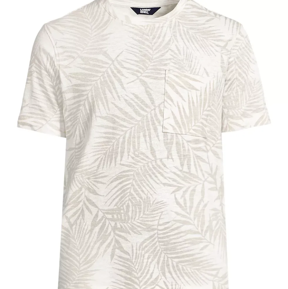 Men's Short Sleeve Cotton Linen Tee