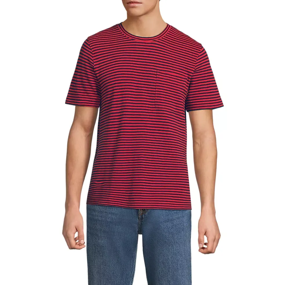 Men's Short Sleeve Cotton Linen Tee
