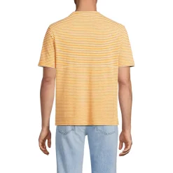 Men's Short Sleeve Cotton Linen Tee