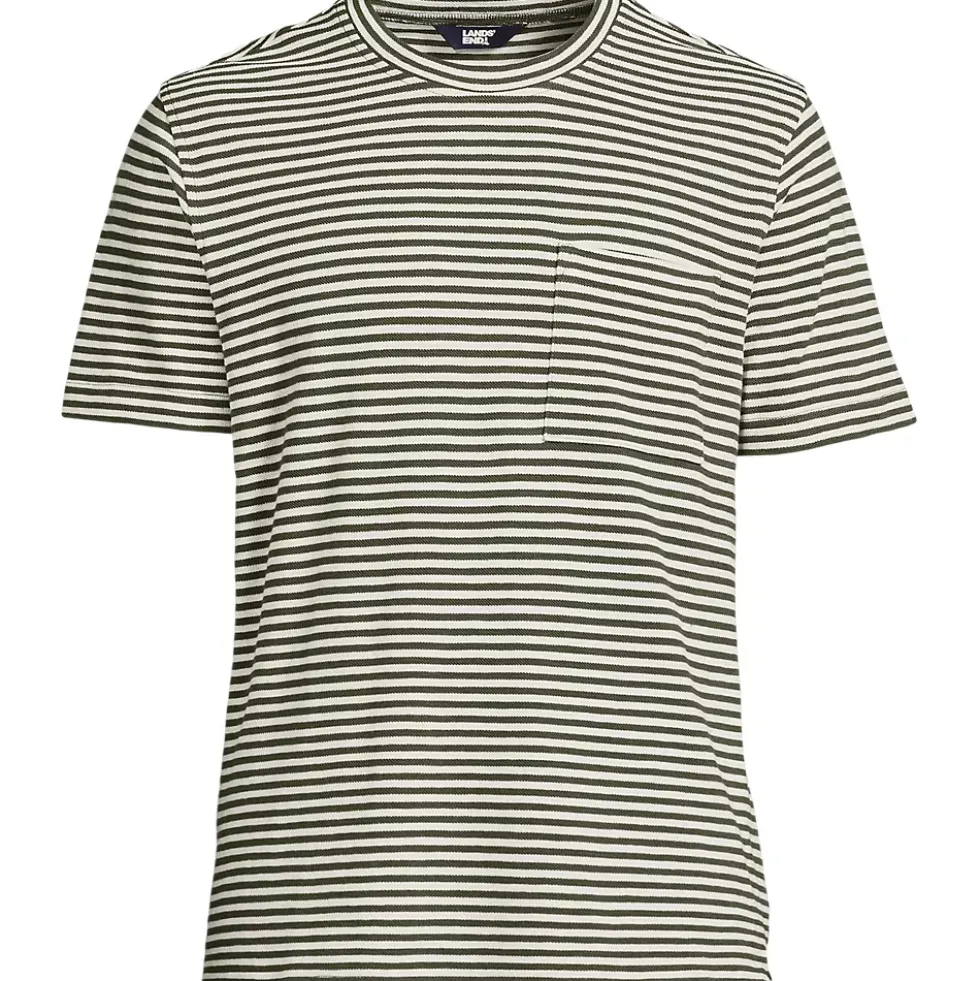 Men's Short Sleeve Cotton Linen Tee
