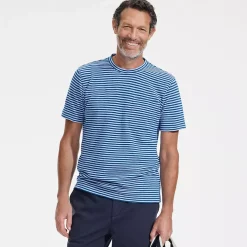 Men's Short Sleeve Cotton Linen Tee