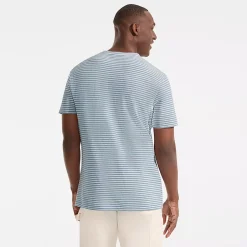 Men's Short Sleeve Cotton Linen Tee
