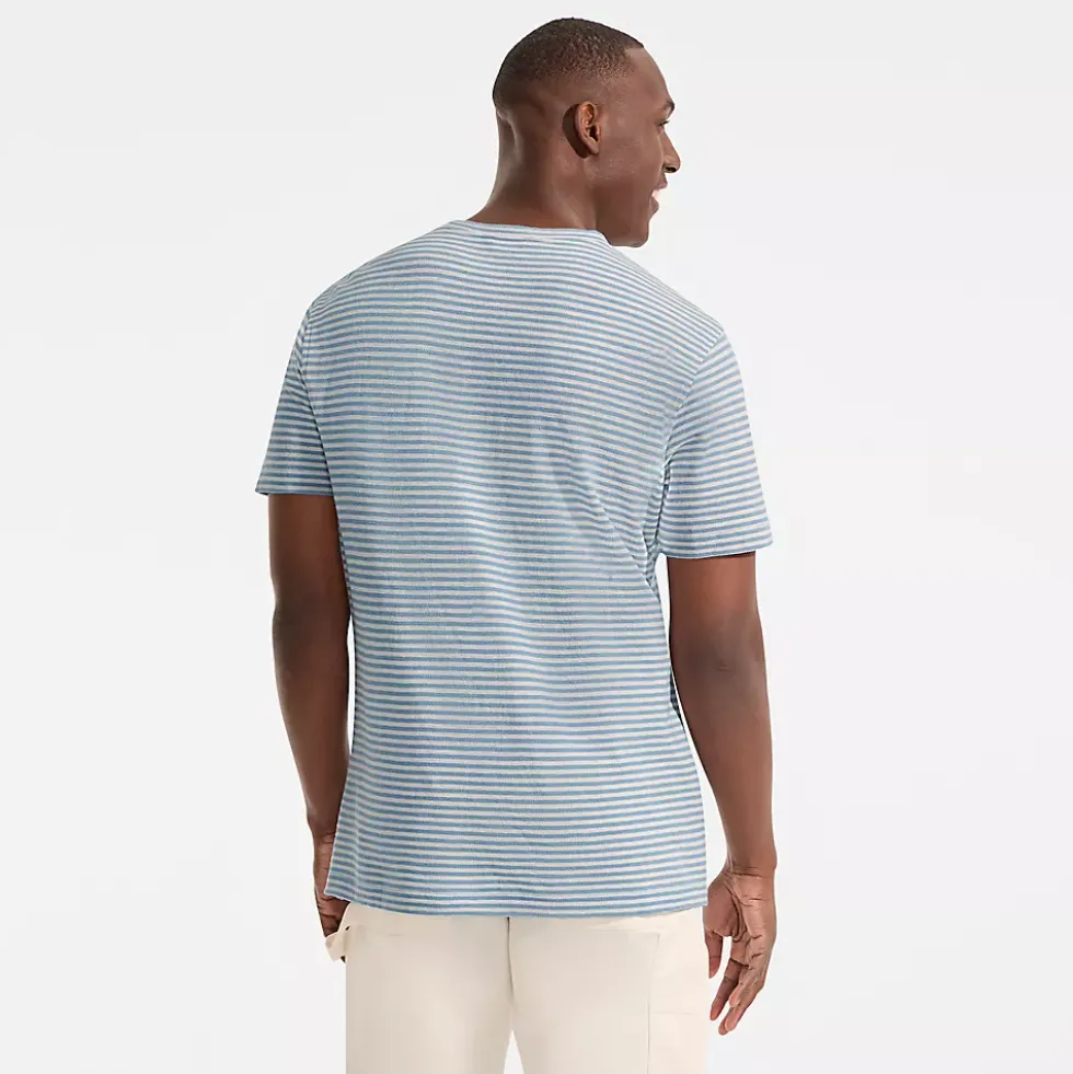 Men's Short Sleeve Cotton Linen Tee