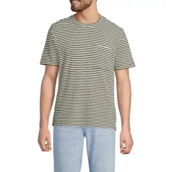 Men's Short Sleeve Cotton Linen Tee