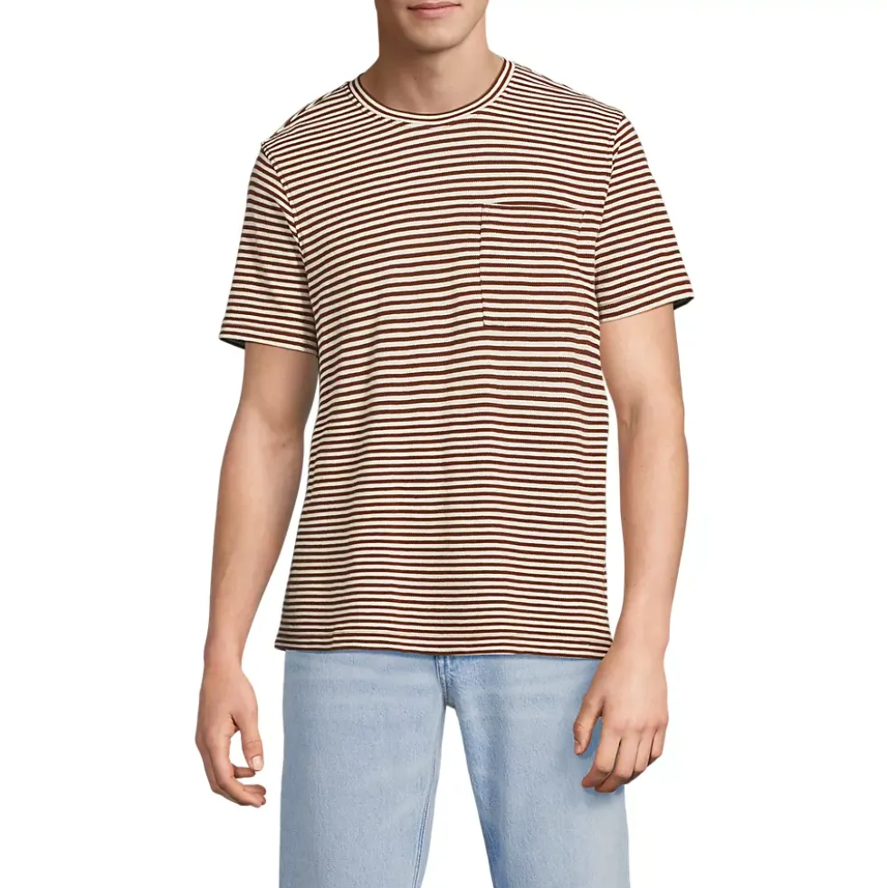 Men's Short Sleeve Cotton Linen Tee