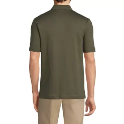 Men's Short Sleeve Cotton Supima Polo Shirt with Pocket
