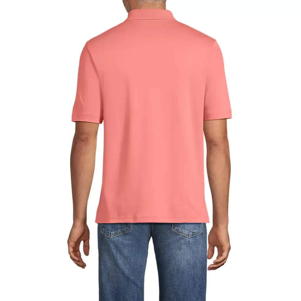 Men's Short Sleeve Cotton Supima Polo Shirt with Pocket