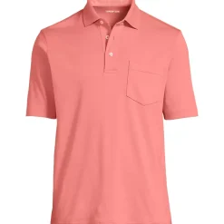 Men's Short Sleeve Cotton Supima Polo Shirt with Pocket