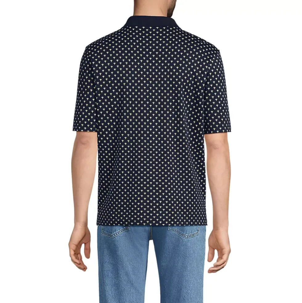 Men's Short Sleeve Cotton Supima Polo Shirt with Pocket